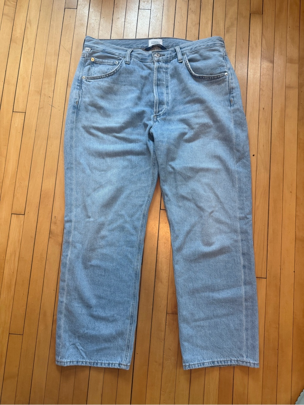 Citizens Of Humanity Winslow Boyfriend Jeans - Ritual Light Indigo - Picture 2 of 5